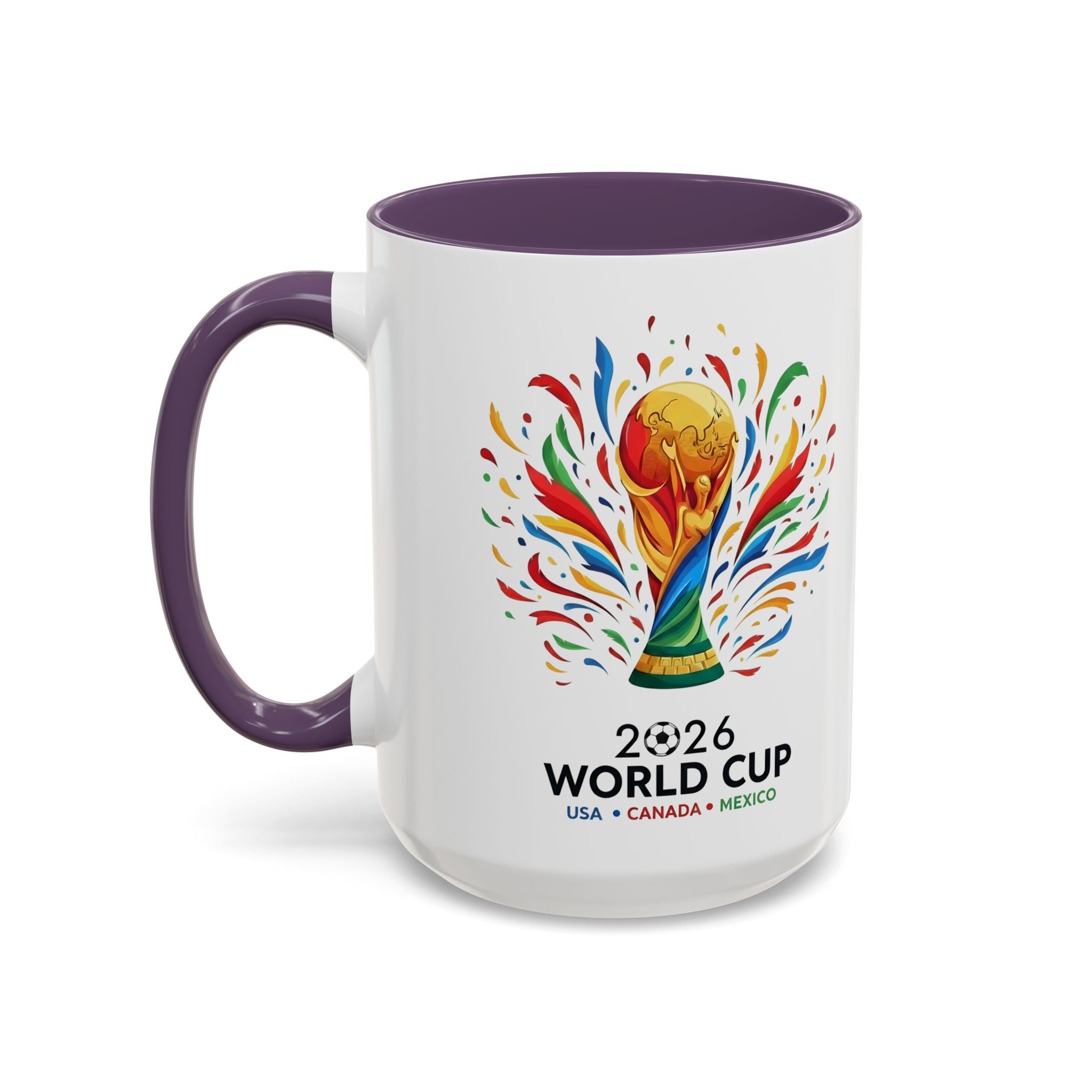 Mexico Coffee Mug | Accent Coffee Cup 11oz 15oz, World Cup 2026, Gift for Dad, Mexican Flag