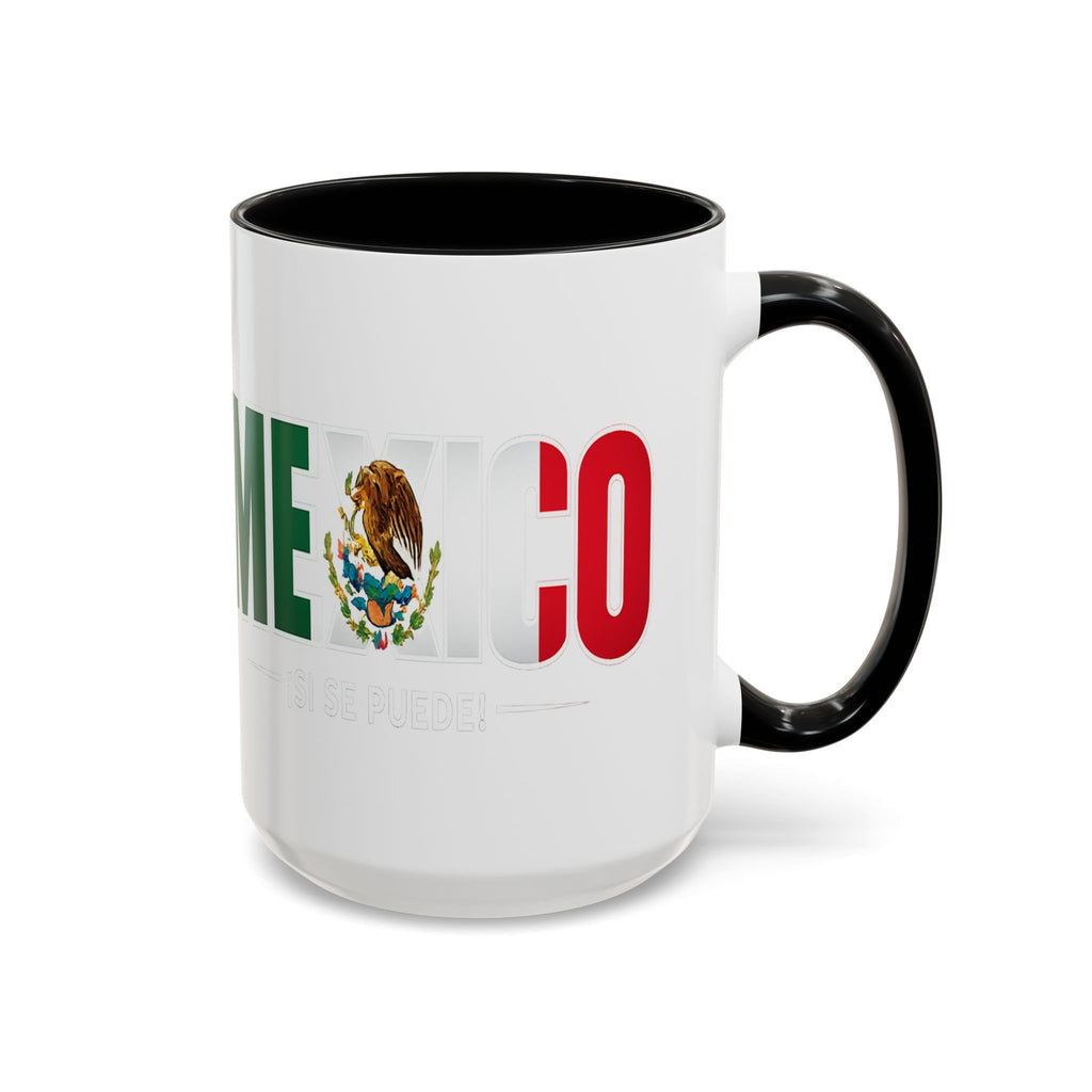 Mexico Coffee Mug | Accent Coffee Cup 11oz 15oz, World Cup 2026, Gift for Dad, Mexican Flag