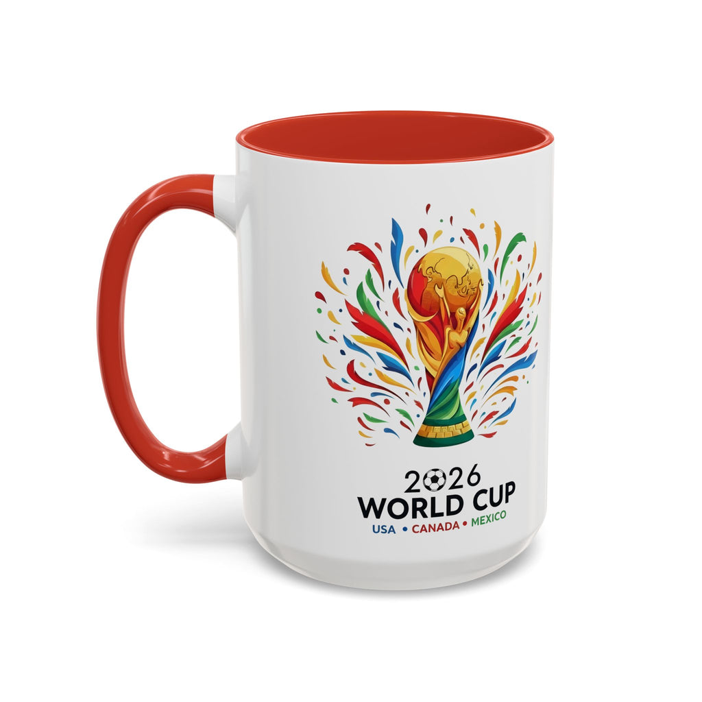 Ghana Black Stars flag stripe Accent Coffee Mug | 11oz 15oz, World Cup 2026, Gift for Dad