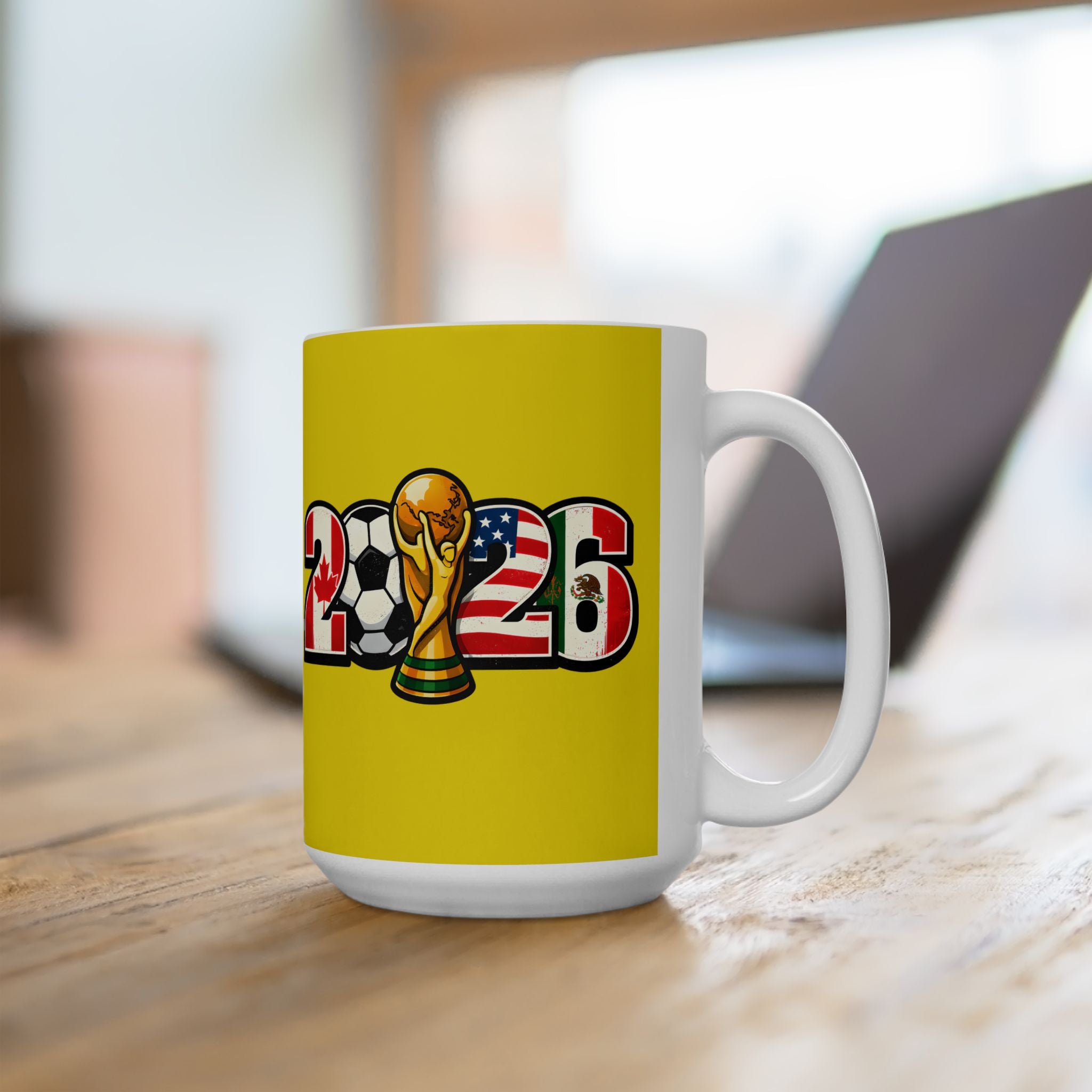 Colombia World Cup 2026 Soccer Mug, Ceramic Mug, Colombia Flag, Gift For Dad