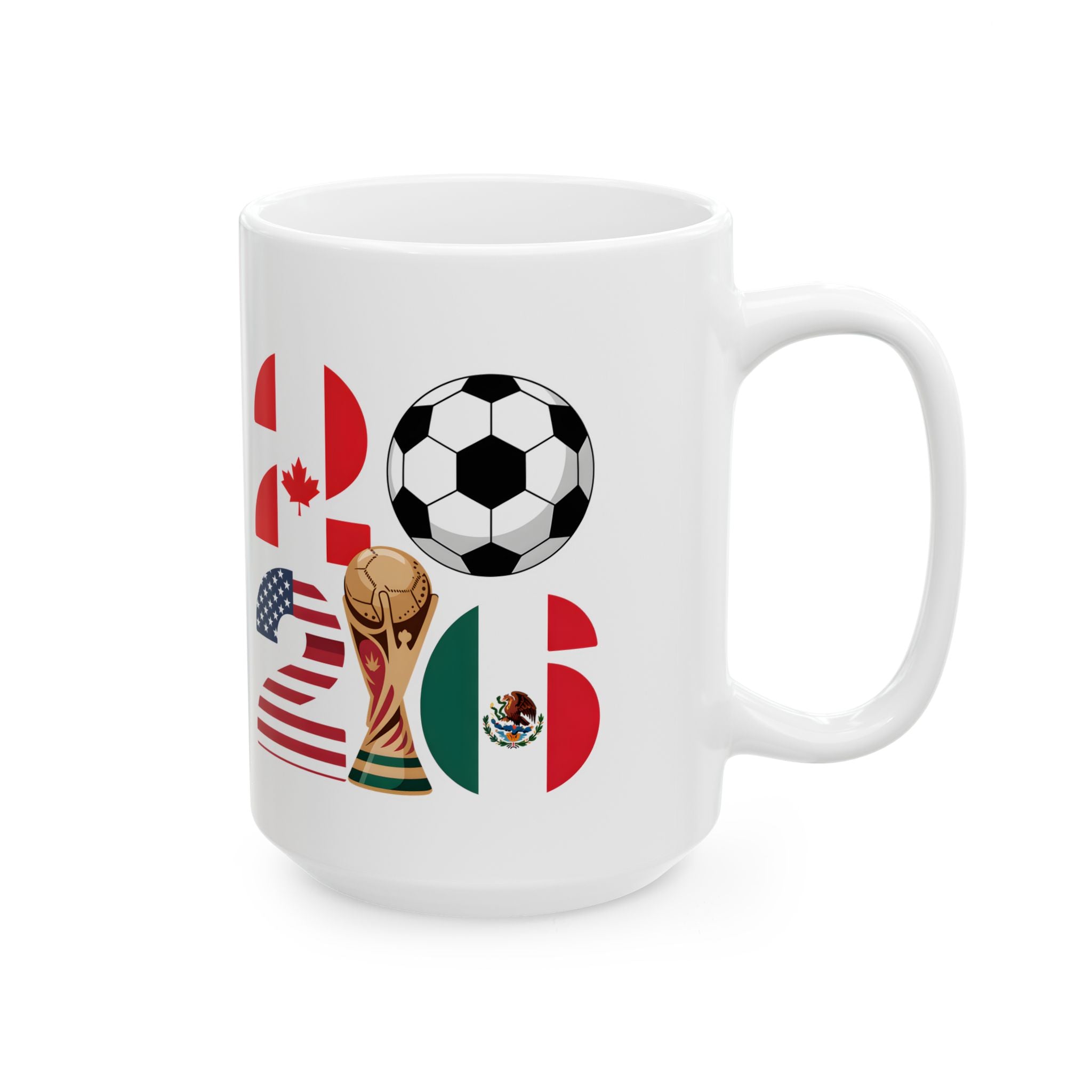 Australia soccer mug, World Cup 2026 ceramic coffee cup, 11oz or 15oz sizes