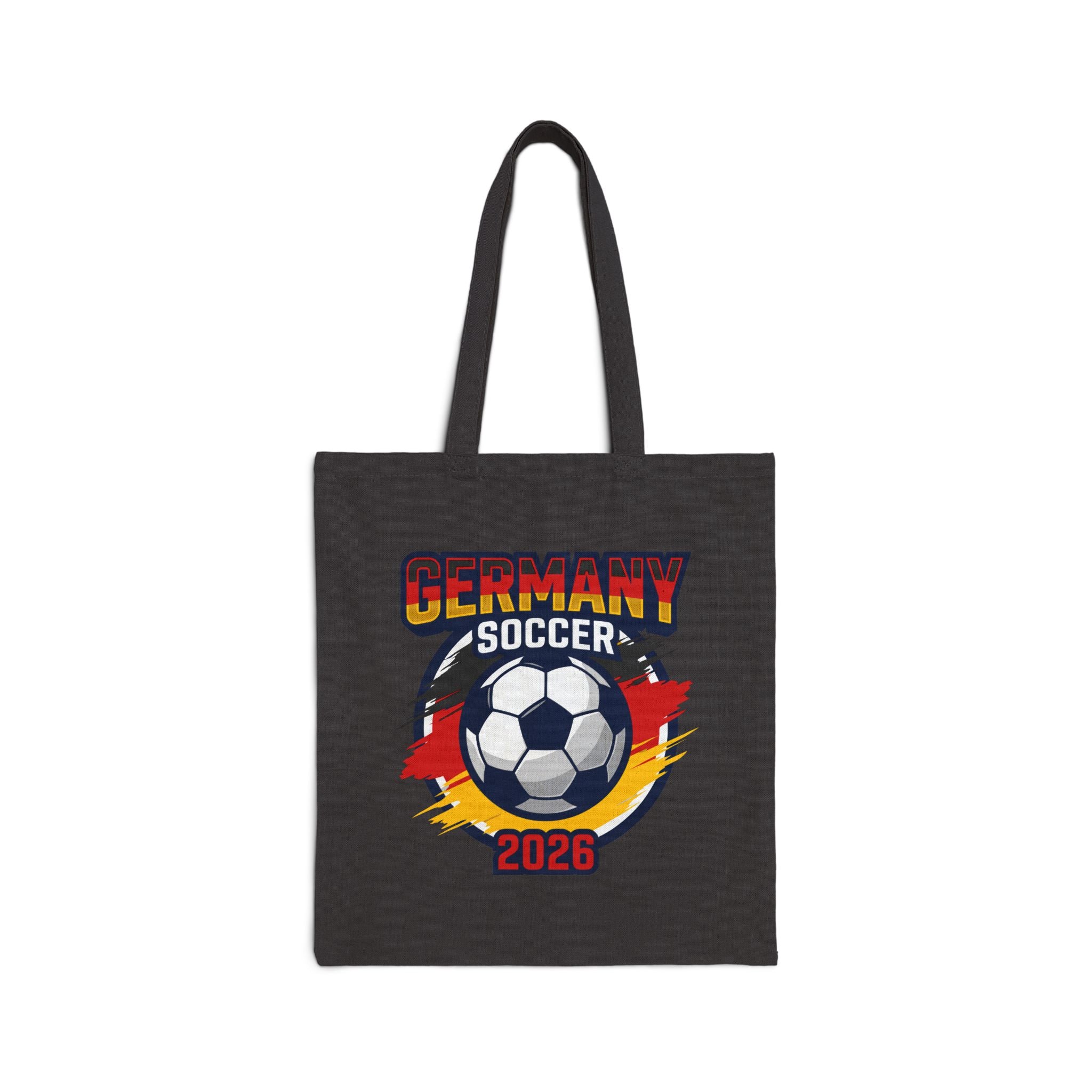 Germany Soccer 2026 Tote Bag, World Cup Flag Soccer Ball Design, Mother's Day Gift