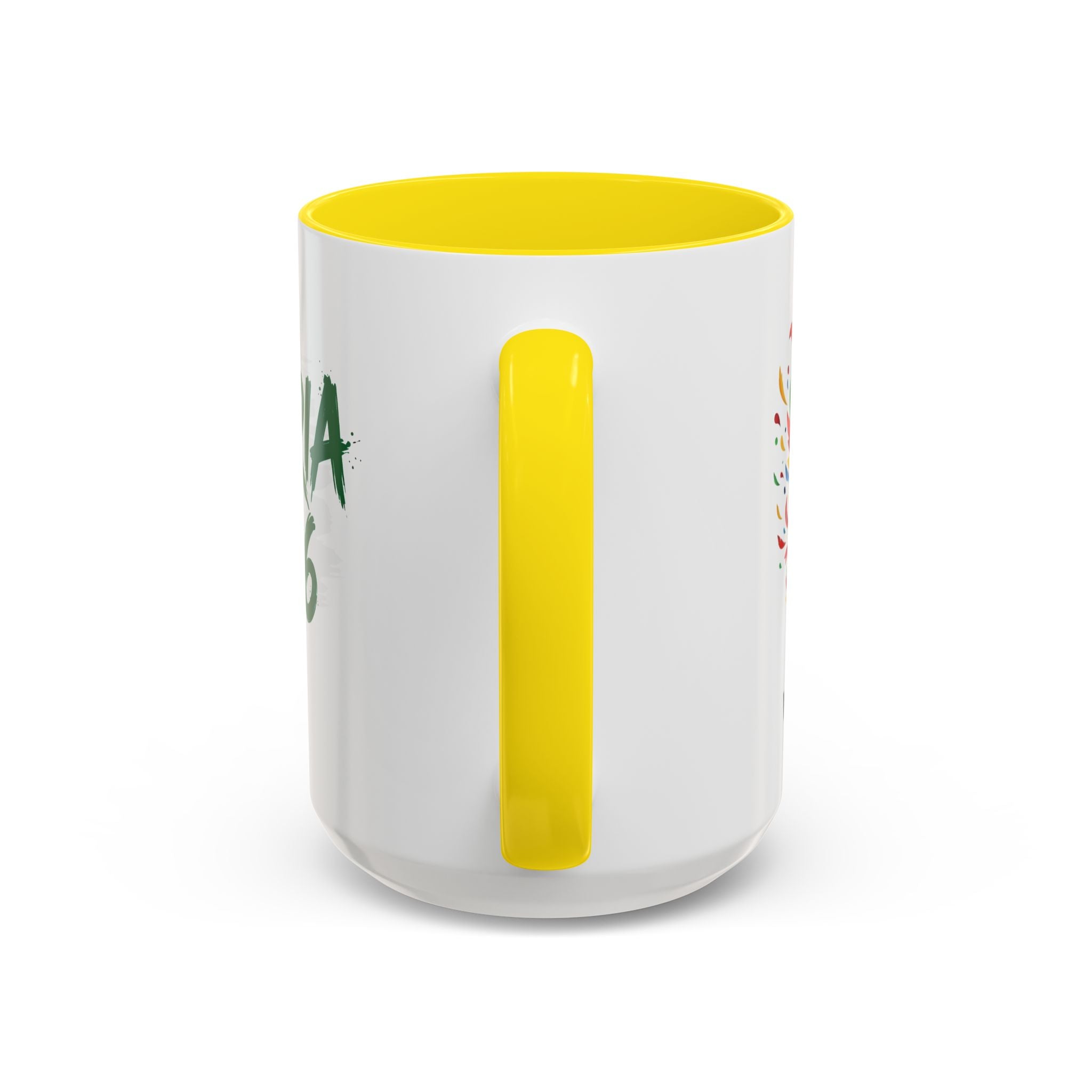 Algeria 2026 Soccer Logo Accent Coffee Mug | 11oz 15oz, Soccer World Cup 2026, Gifts for Dad