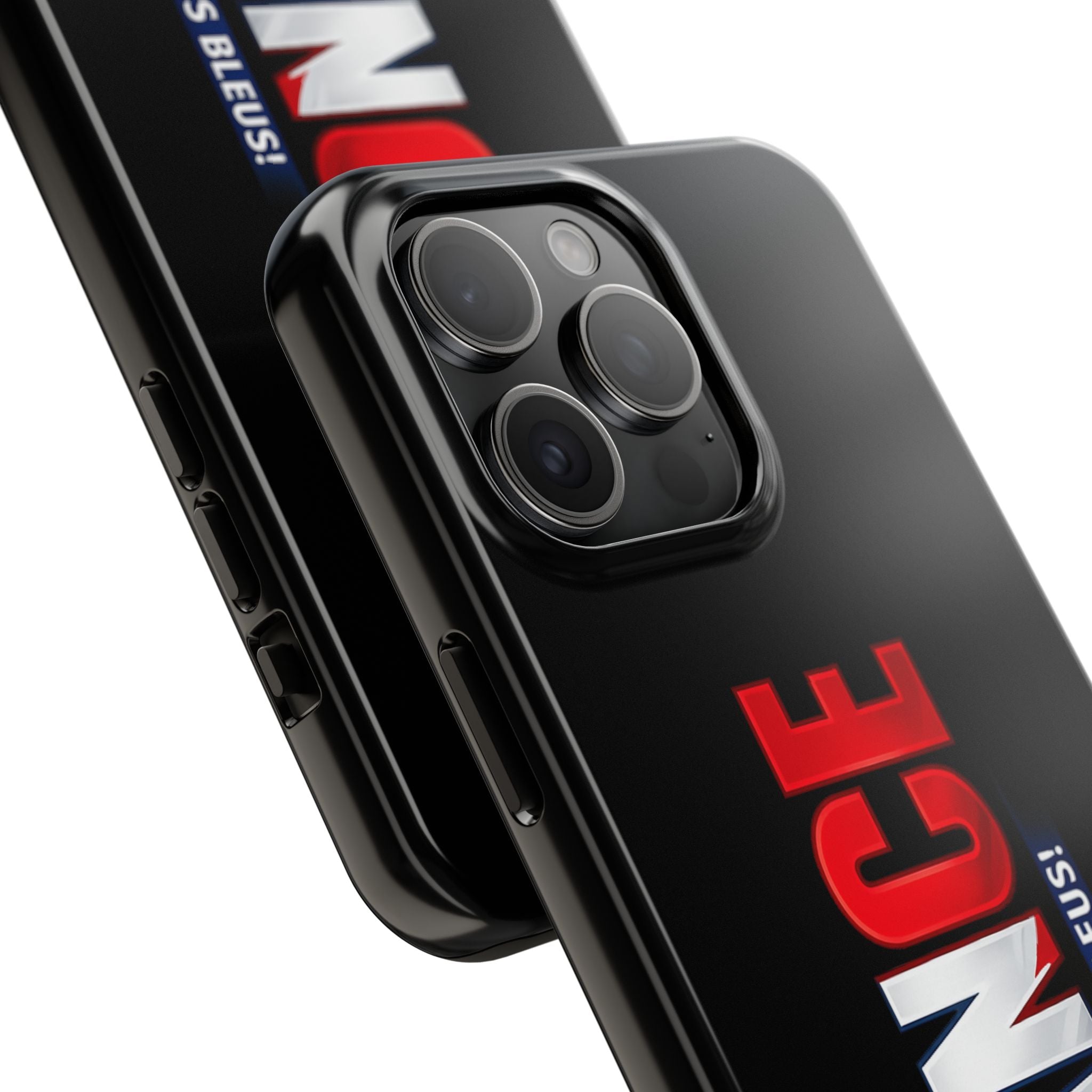 France tricolor vertical text Phone Case | Allez Les Bleus!, Cuctom Protective, Glossy Tough Cases, World Cup 2026