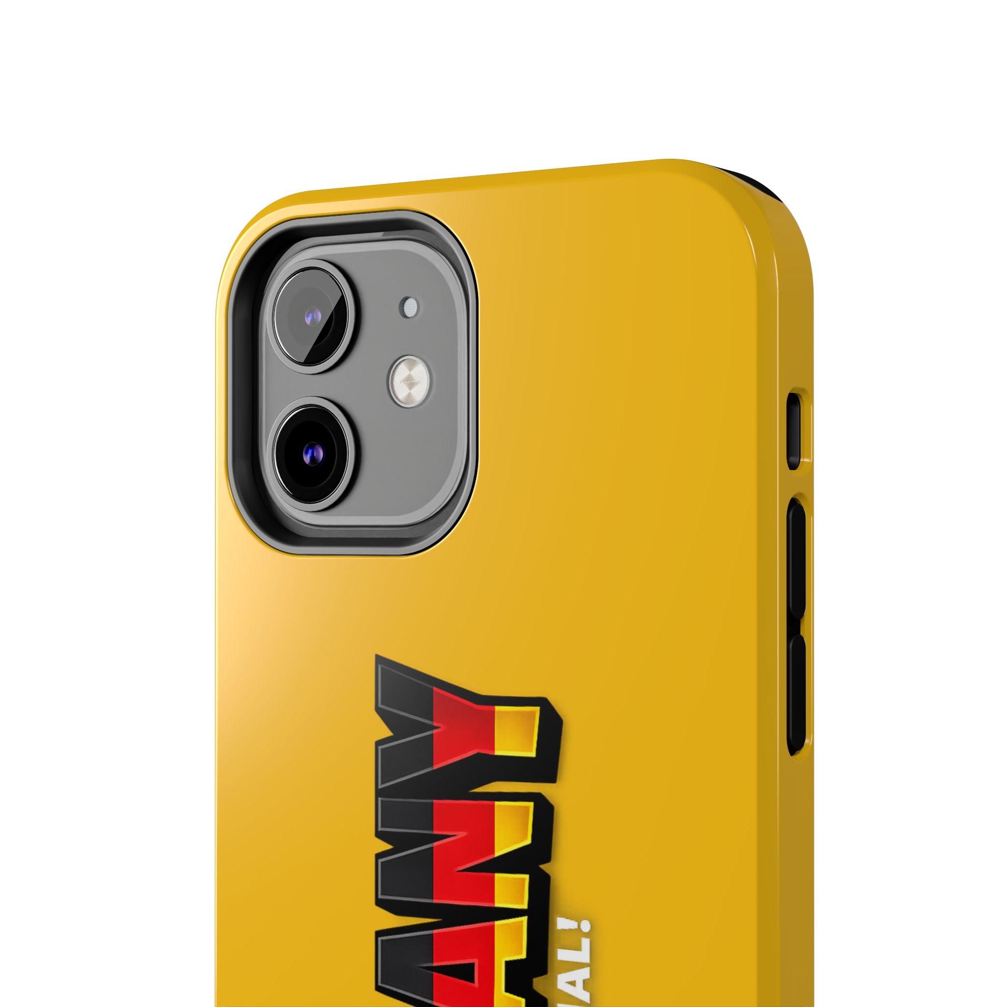 Germany Text Phone Case | Soccer Fan Phone Case, Protective, Glossy, World Cup 2026
