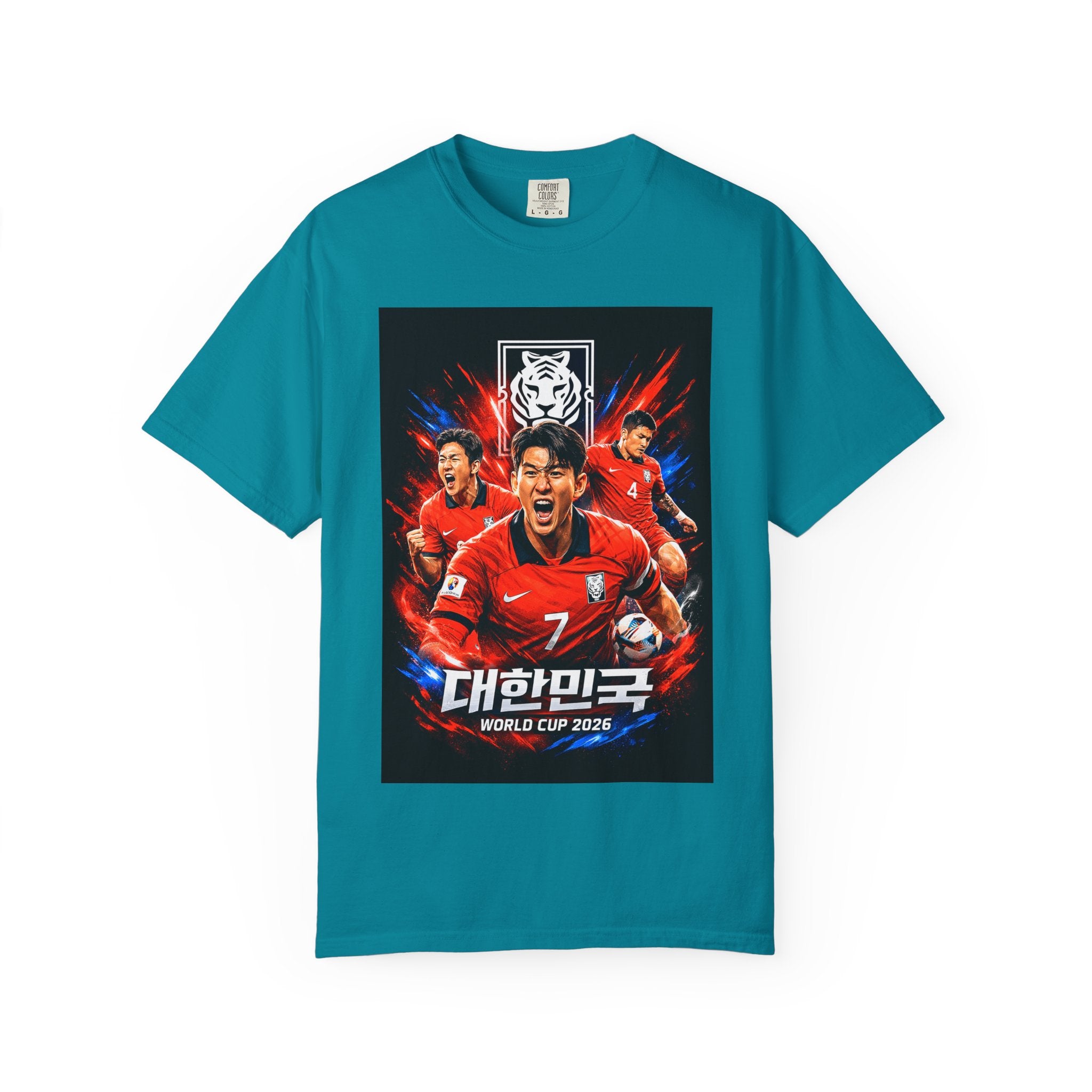 Korean Soccer Players T-Shirt | 2026 World Cup Korea Football Tee, Korea Flag, Gift for him, Collectible