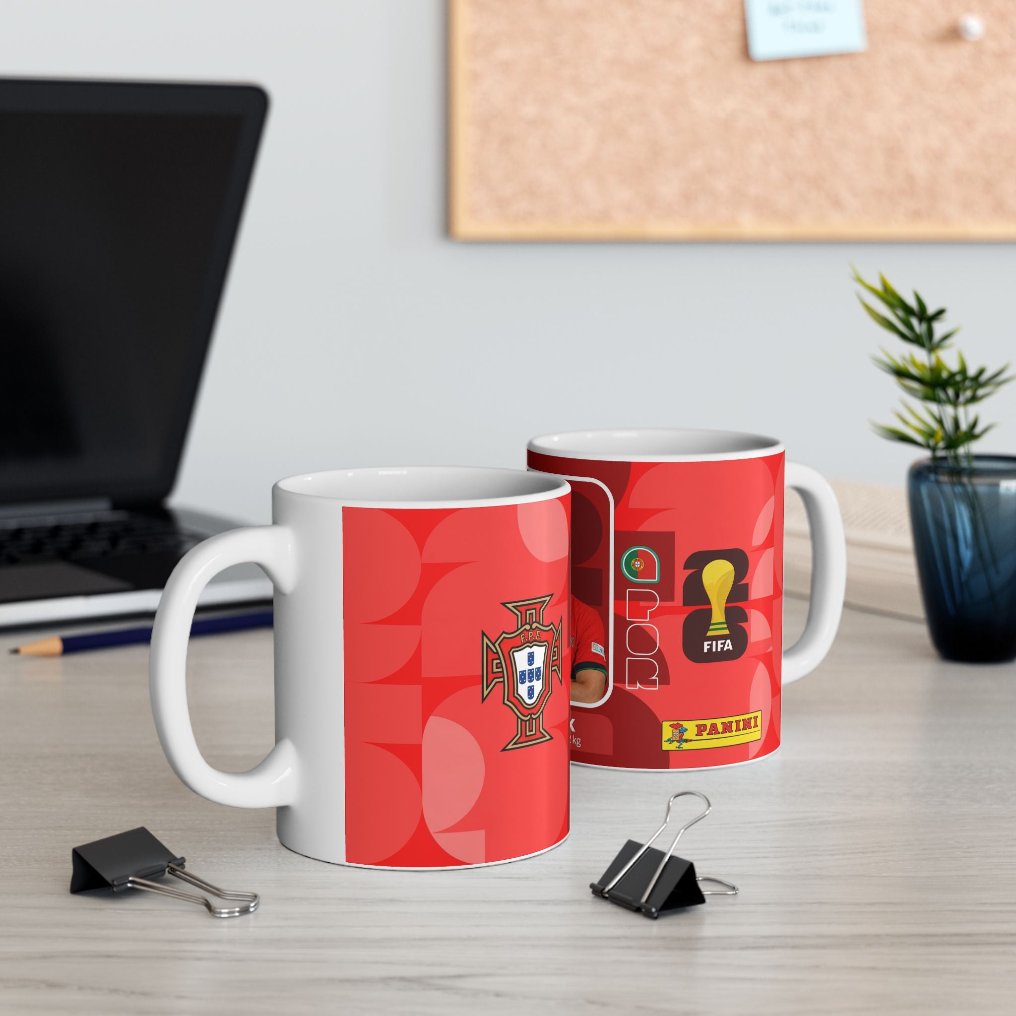 Portugal Soccer Player João Félix Mug — Ceramic Coffee Cup (11oz, 15oz), World Cup 2026 Mugs