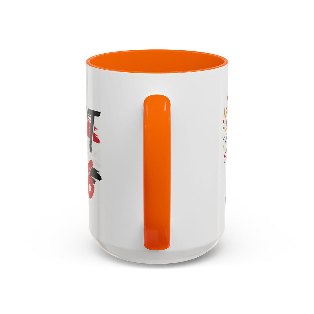 Egypt 2026 Soccer World Cup Accent Coffee Mug | Egypt 2026 Football Flag Design, Soccer World Cup 2026, Gift for Dad