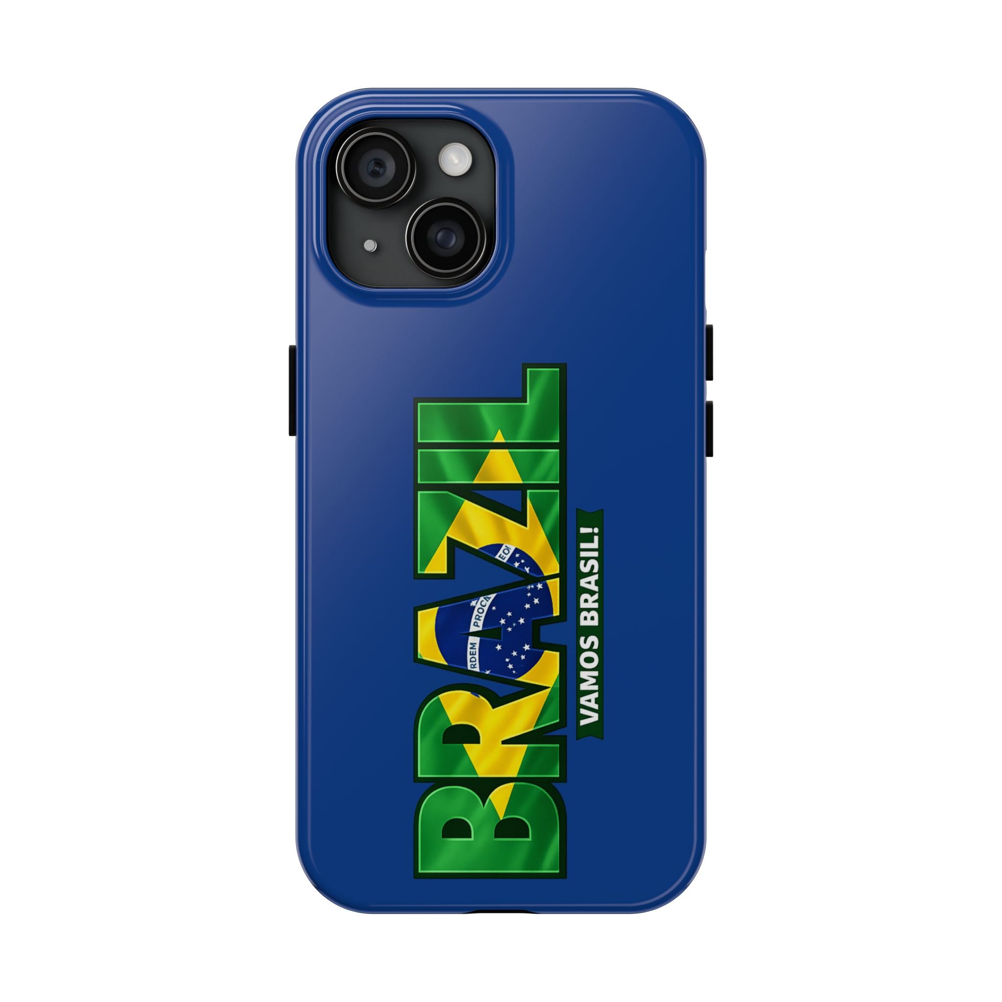 Brazil Soccer Fan Phone Case, Protective, Glossy, World Cup 2026, Tough Cases, Custom Phone Cases