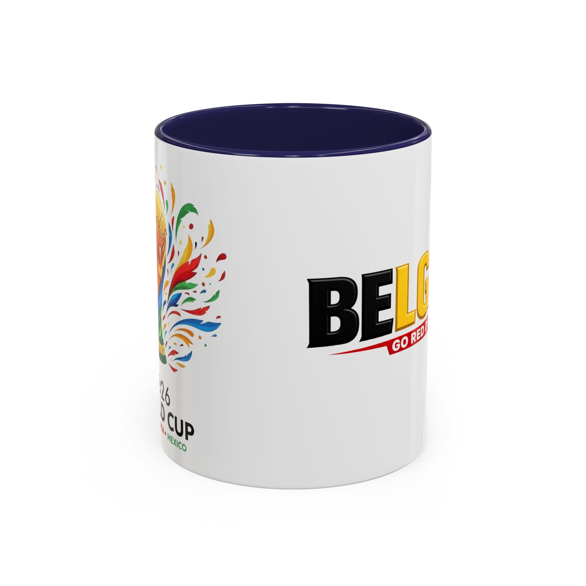 Belgium Go Red Devils Mug | Accent Coffee Mug 11oz 15oz