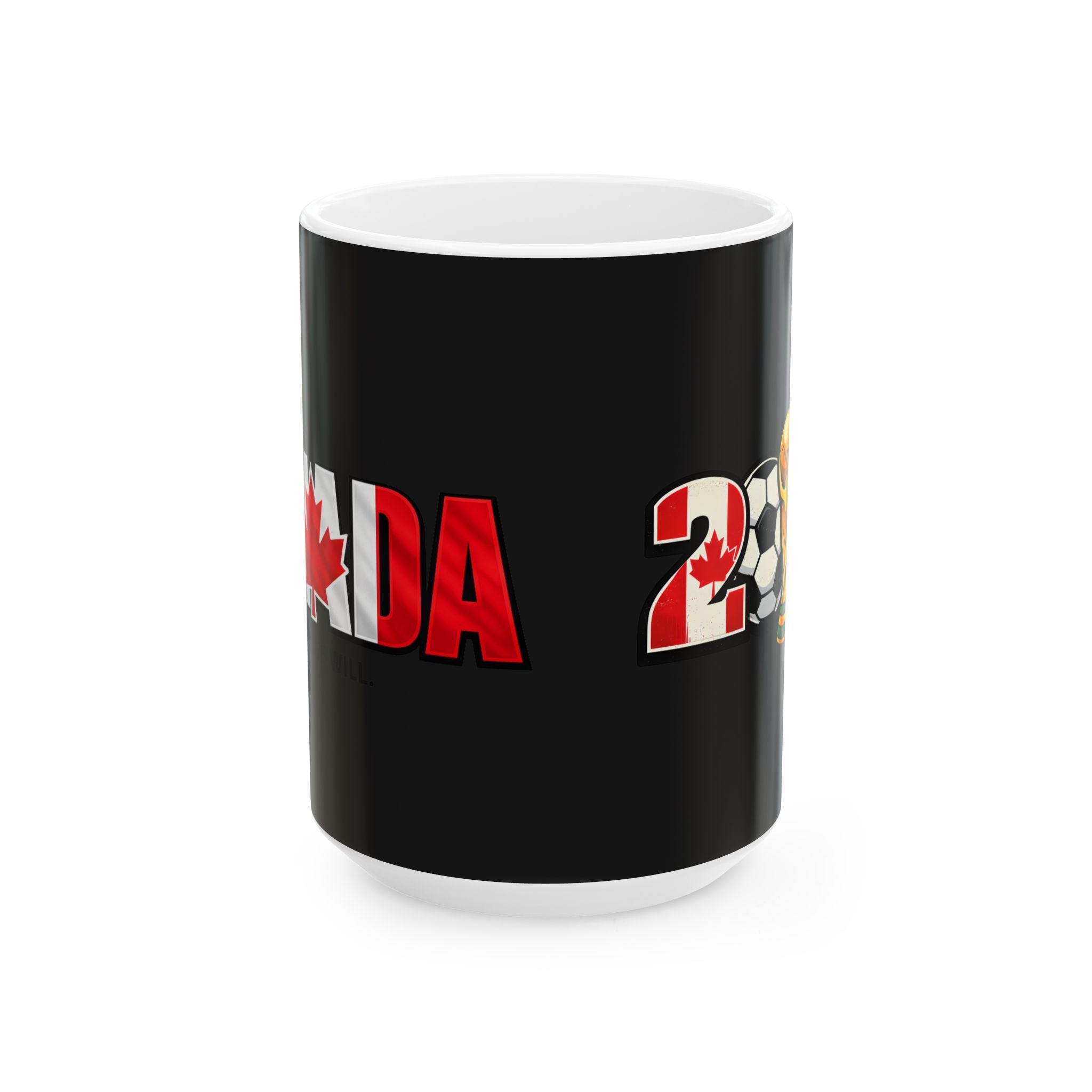 Canada World Cup 2026 Mug, Canada Flag, Ceramic Coffee Cup, Gift For Dad