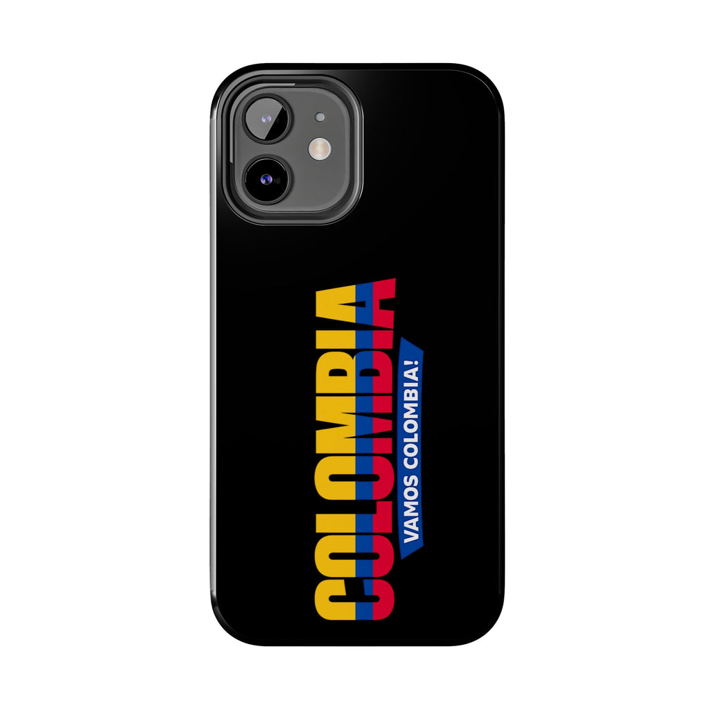Colombia Vertical Flag Phone Case | Vamos Colombia, Protective, Glossy, World Cup 2026, Gift For Him