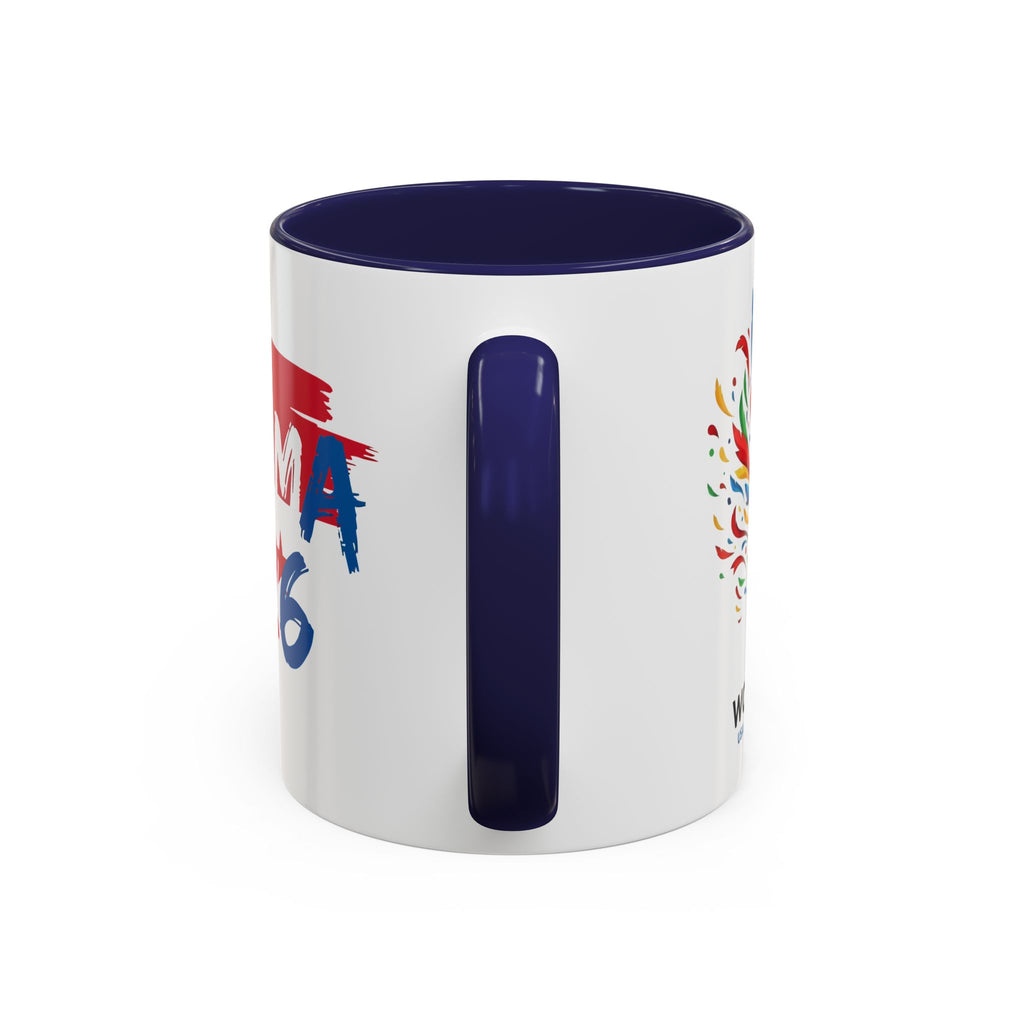 Panama 2026 Soccer Logo Accent Mug | 11oz 15oz, World Cup 2026, Gift for Dad