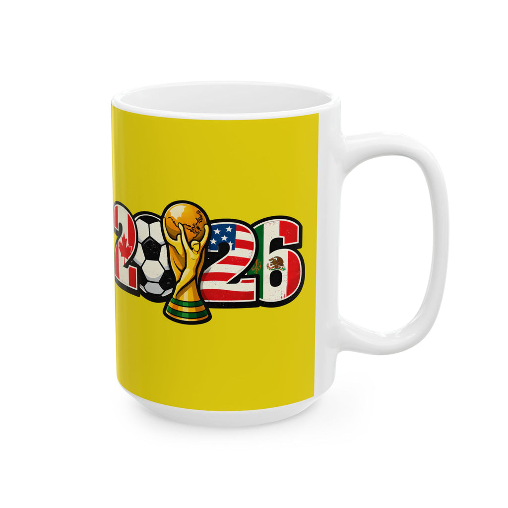 Colombia World Cup 2026 Soccer Mug, Ceramic Mug, Colombia Flag, Gift For Dad
