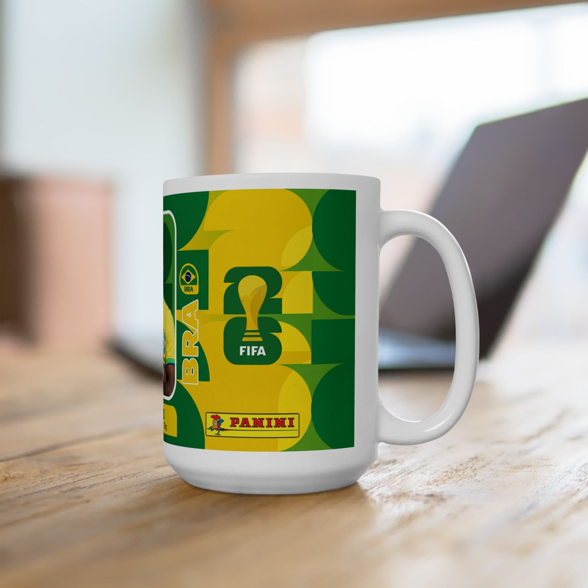 Brazil Soccer Player Endrick Ceramic Mug 11oz/15oz, World Cup 2026 Mugs