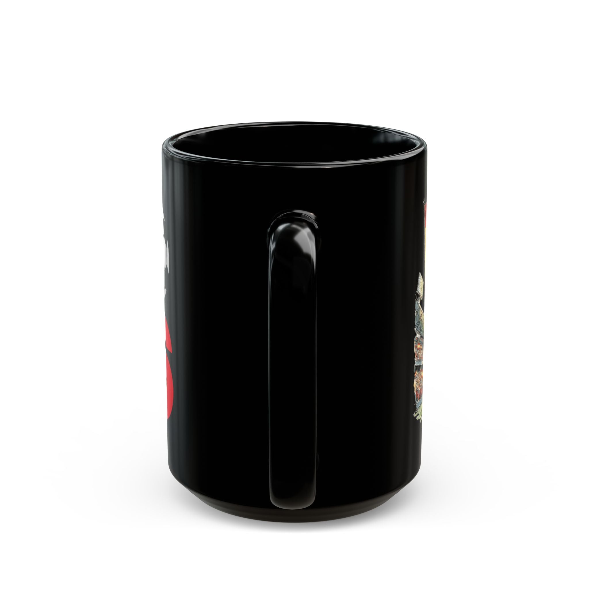 Spain World Cup 2026 Mug | Black Ceramic Coffee Cup, Spain Flag