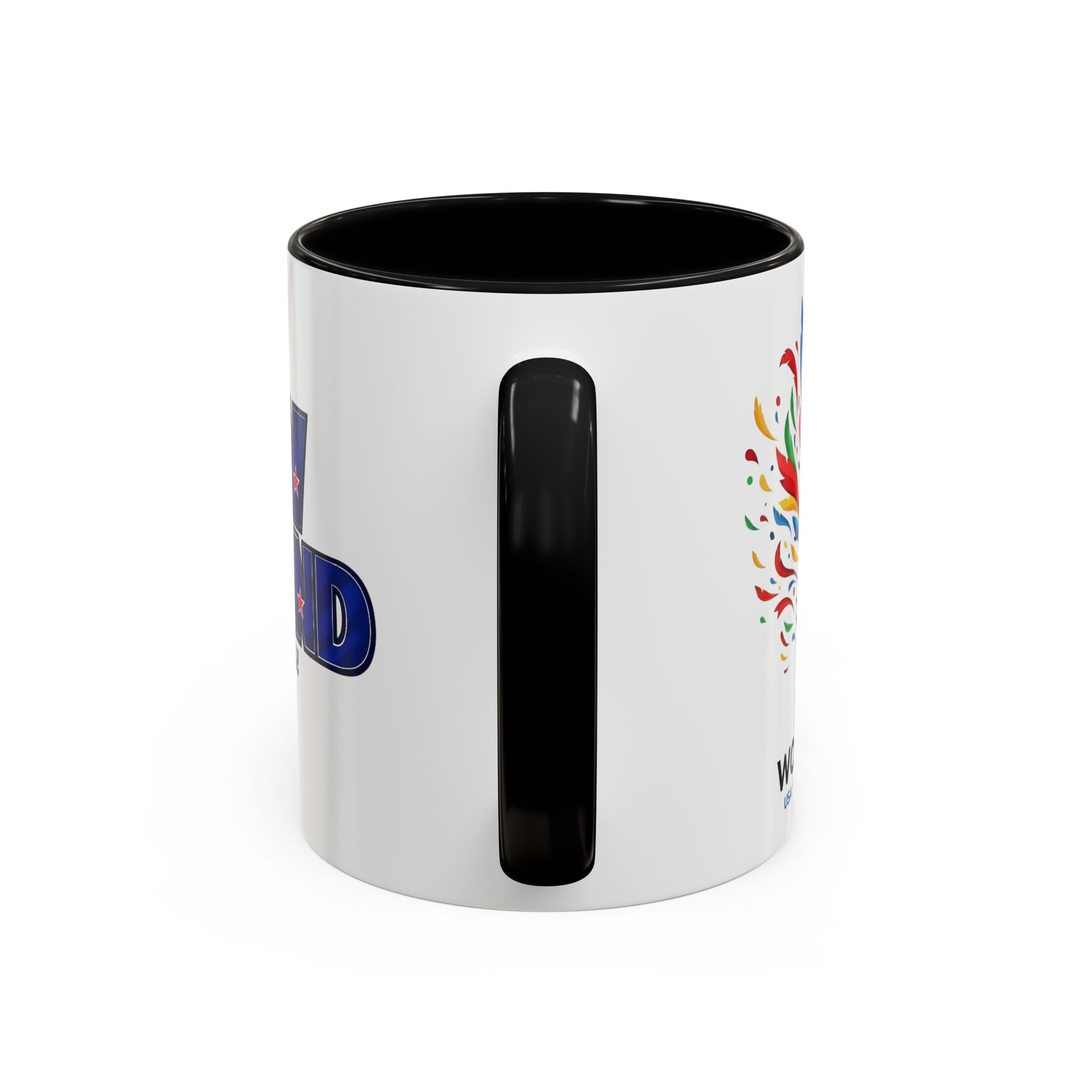 New Zealand All Whites Coffee Mug | Accent 11/15oz, World Cup 2026, Gift for Dad
