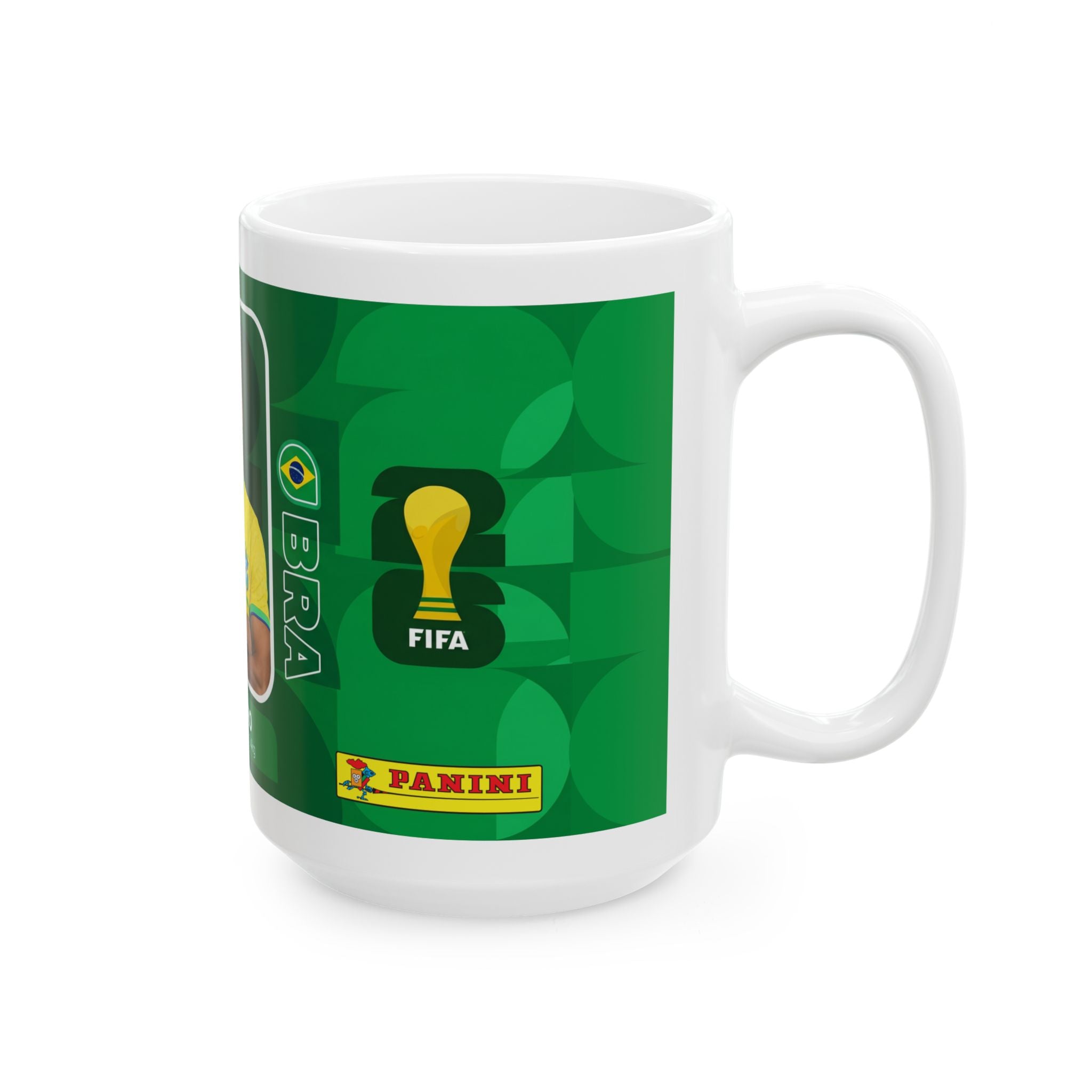Brazil Casemiro Ceramic Coffee Cup (11oz/15oz), World Cup 2026 Mugs