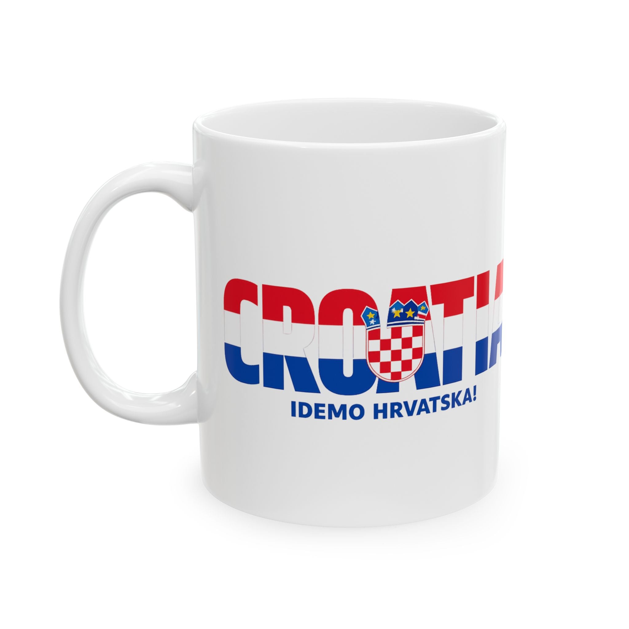 Croatia World Cup 2026 Mug | Croatian Flag Ceramic Mug, Gift For Dad