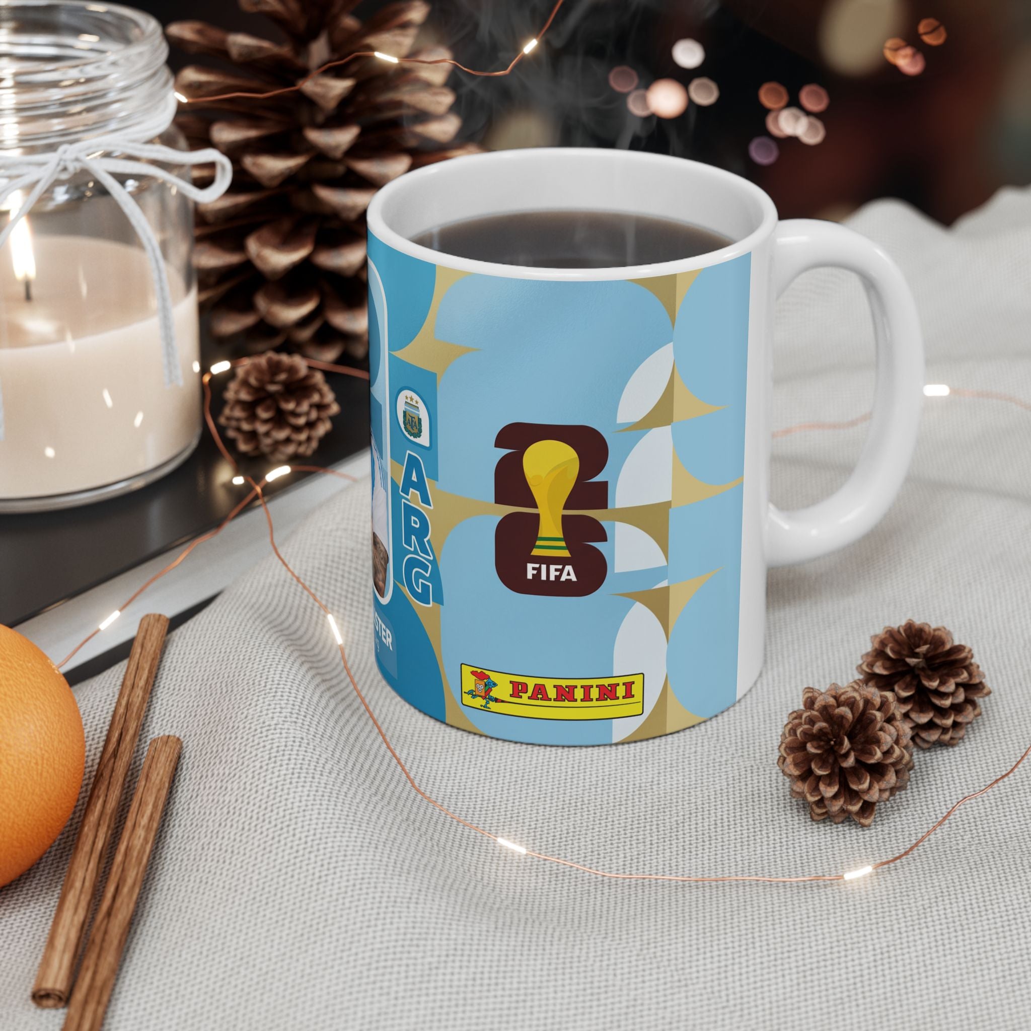 Argentina Soccer Player Alexis Mac Allister Mug – Fan Gift (11oz/15oz), World Cup 2026 Mugs