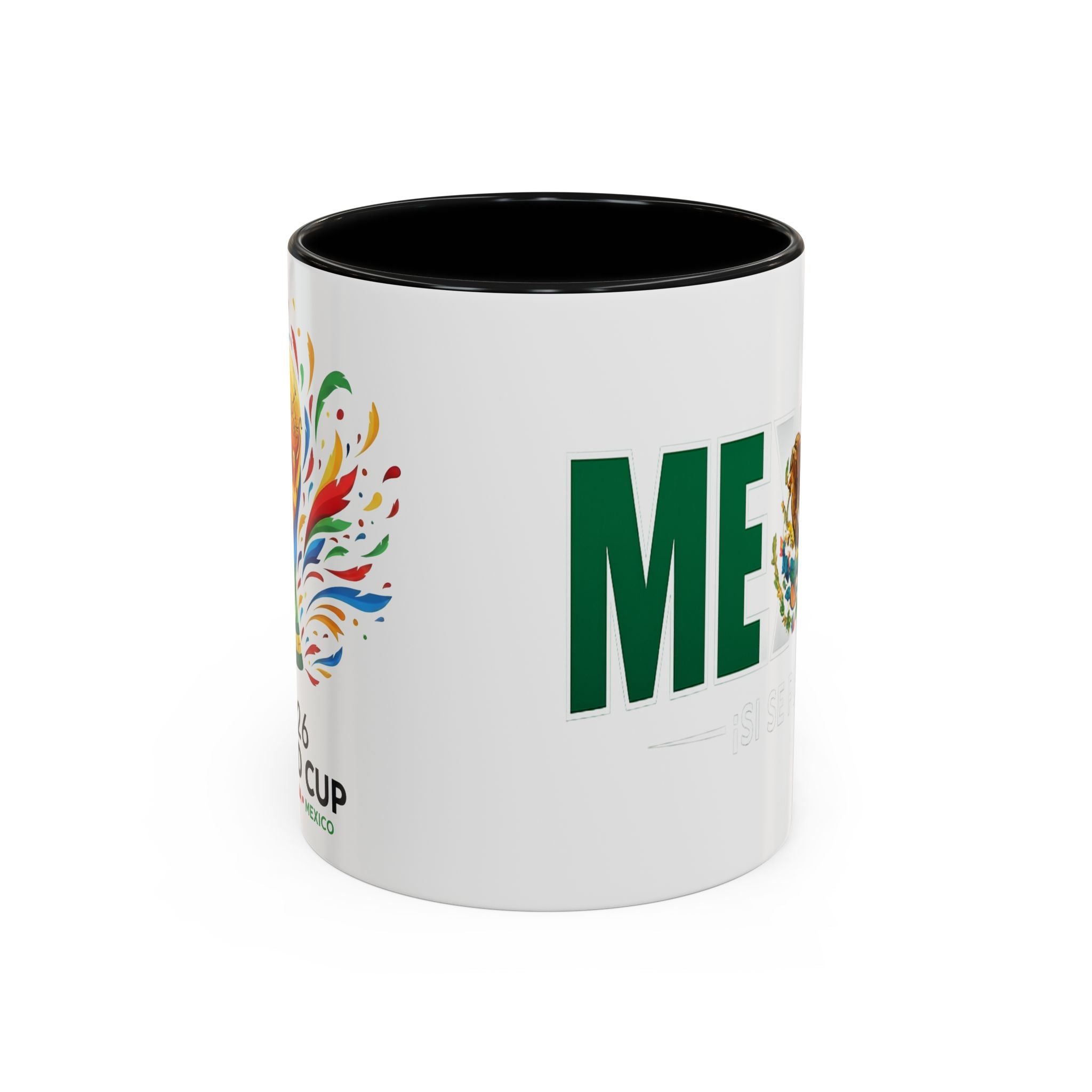 Mexico Coffee Mug | Accent Coffee Cup 11oz 15oz, World Cup 2026, Gift for Dad, Mexican Flag