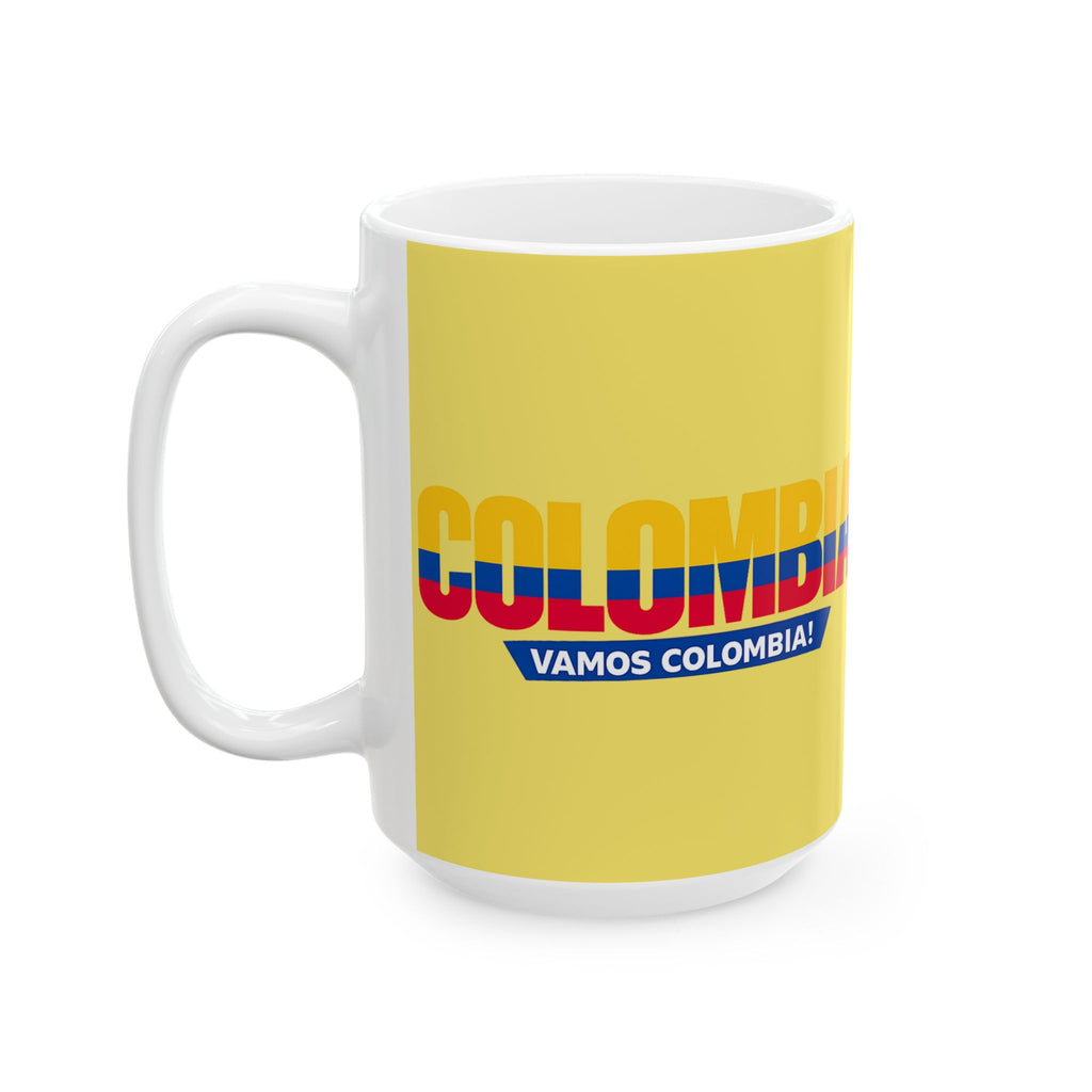 Colombia World Cup 2026 Mug | Ceramic Coffee Cup, Colombia Flag, Gift For Dad