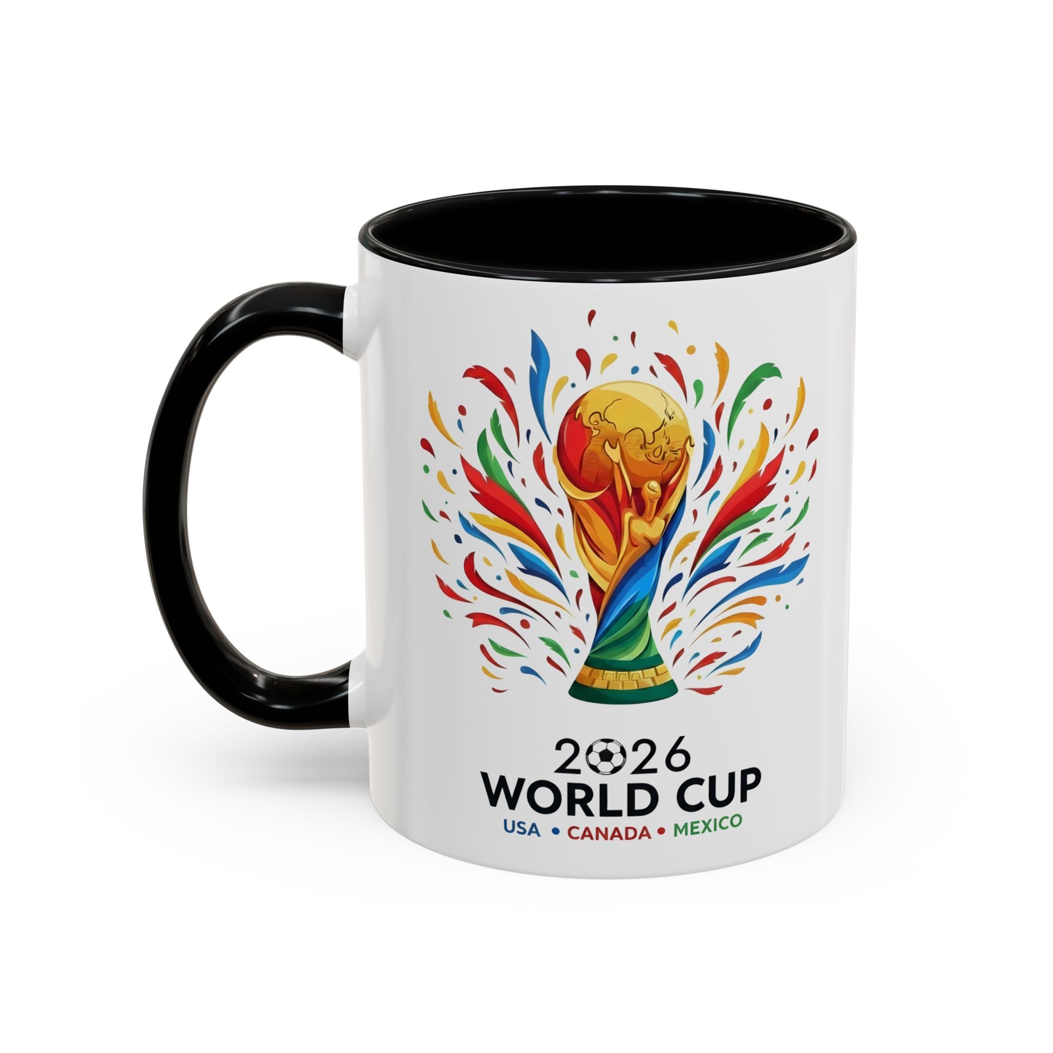 Japan Nippon Text Accent Mug | Flag Lettering Coffee Cup, World Cup 2026, Gift for Dad