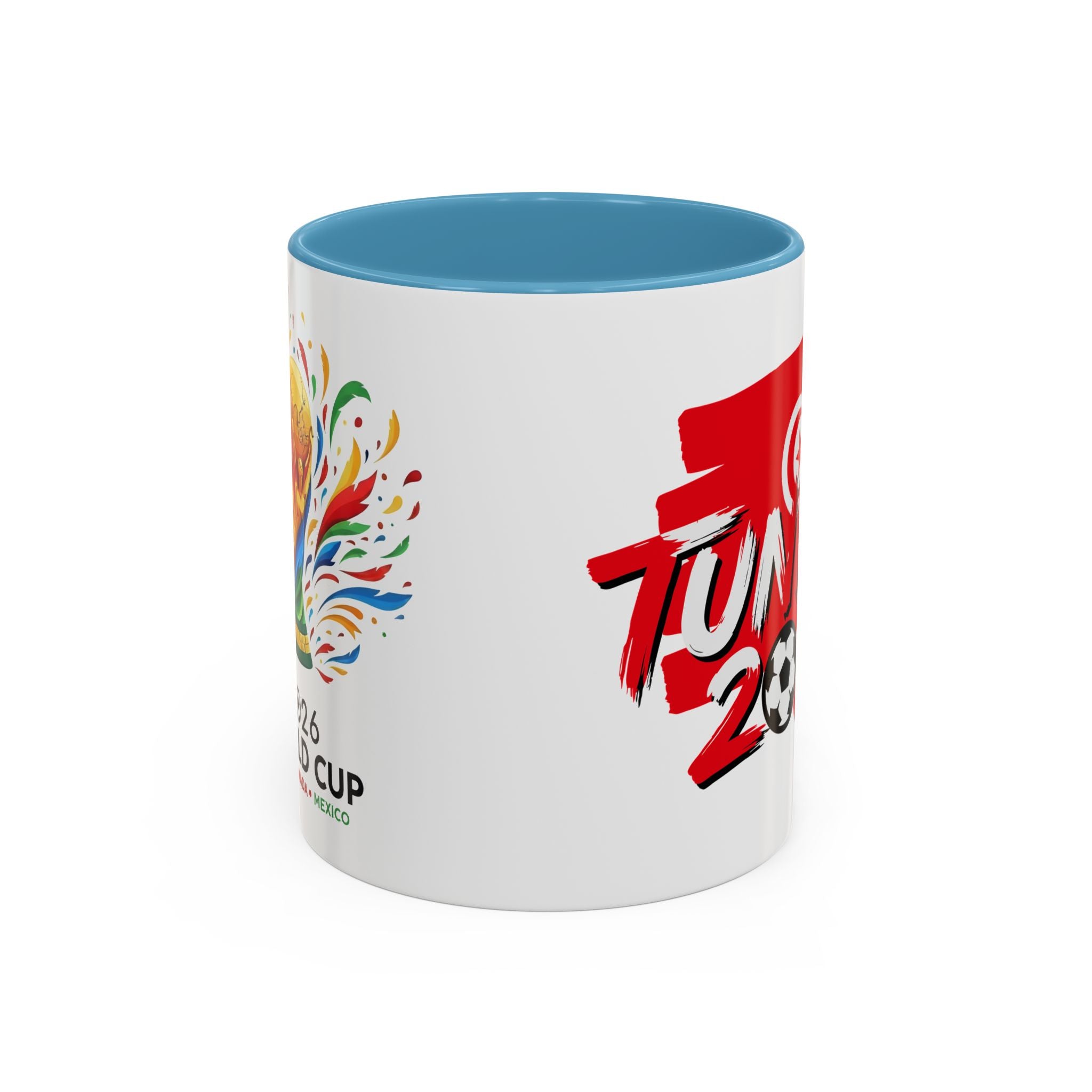 Tunisia 2026 Soccer Logo Mug | World Cup Fan Coffee Mug, Soccer World Cup 2026, Gift for Dad