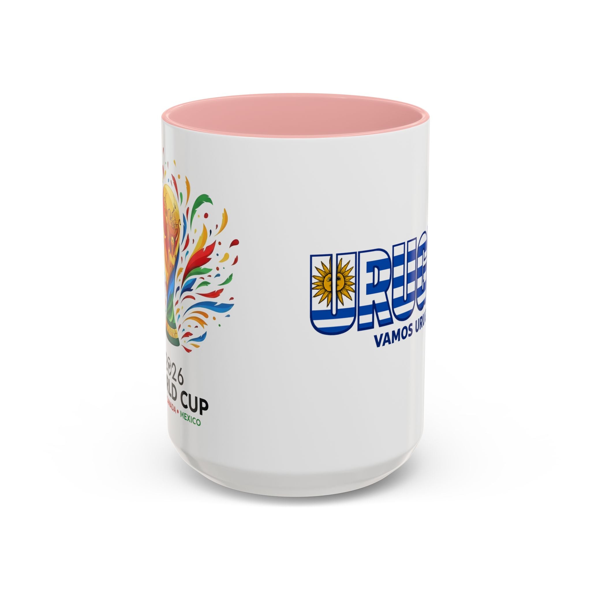 Uruguay Vamos Uruguay Mug | Accent Coffee Mug 11oz 15oz, Soccer World Cup, Gift for Dad
