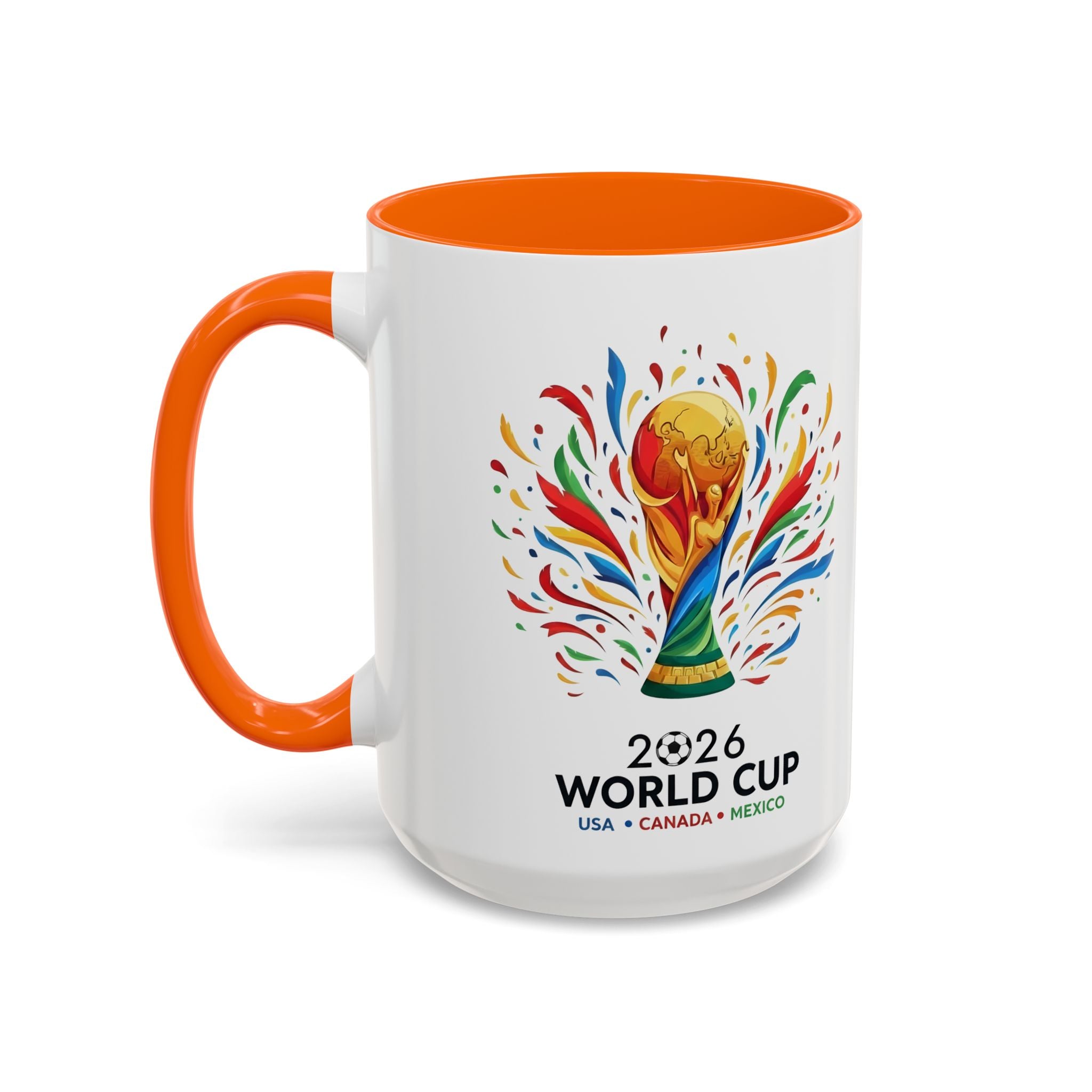Netherlands Flag Text Coffee Mug | Accent 11oz 15oz, World Cup 2026, Gift for Dad